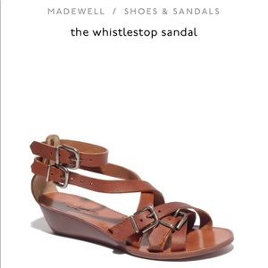 Madewell whistle stop leather sandals